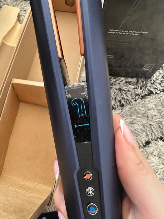 Преса за коса Dyson HT01 Airstrait™ (Никел/Мед)