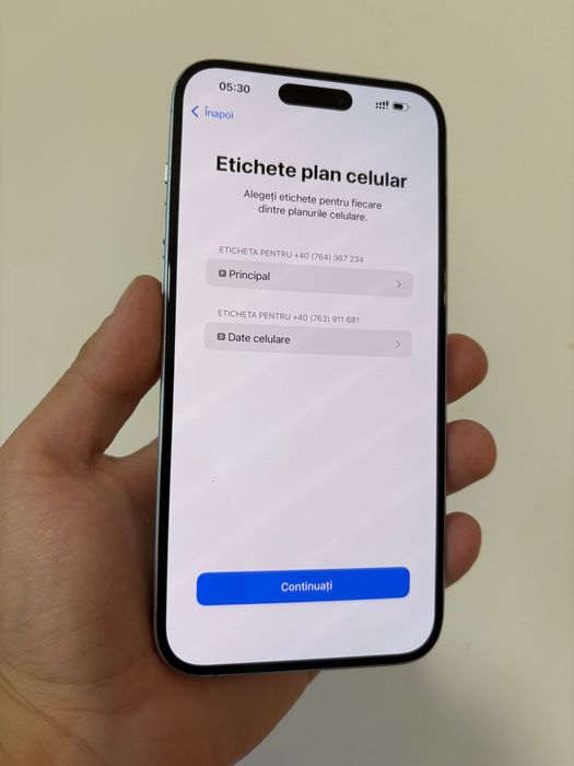 IPhone 15 Plus Albastru – 128GB – Dual SIM fizic - PRET FIX Bucuresti ...