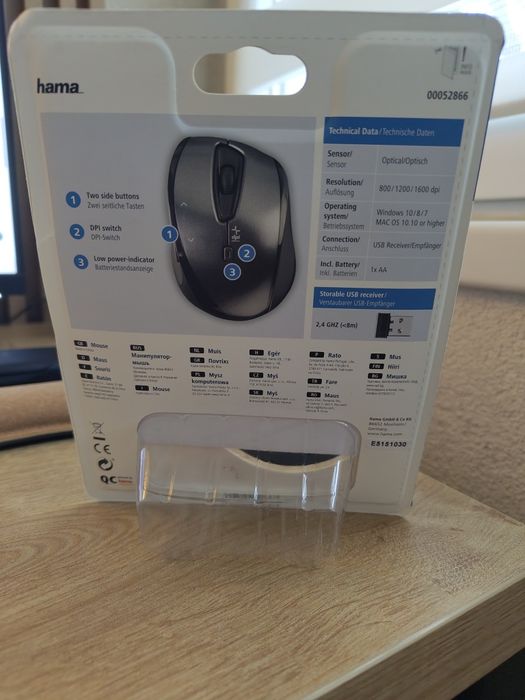 Mouse wireless Hama Cuvio 2.4