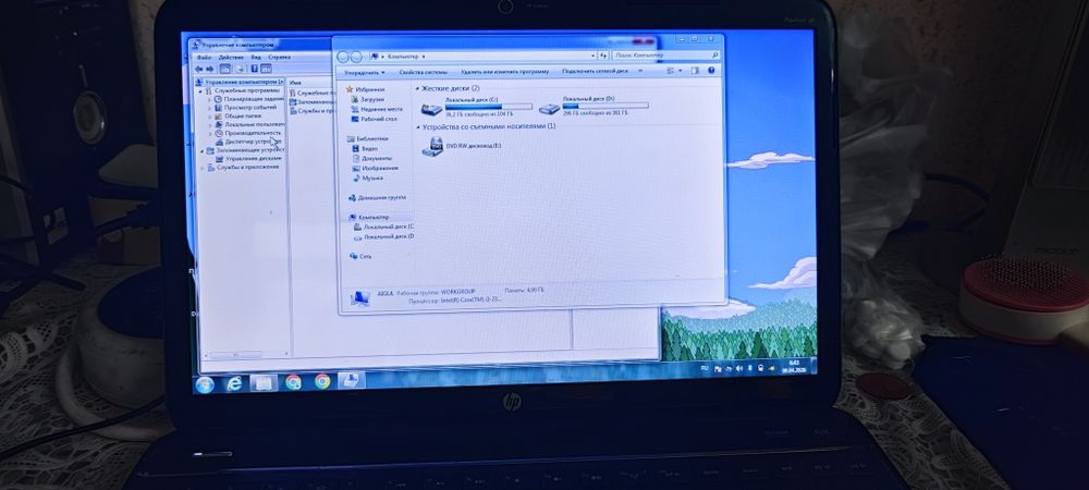 Ноутбук HP pavilion g6
