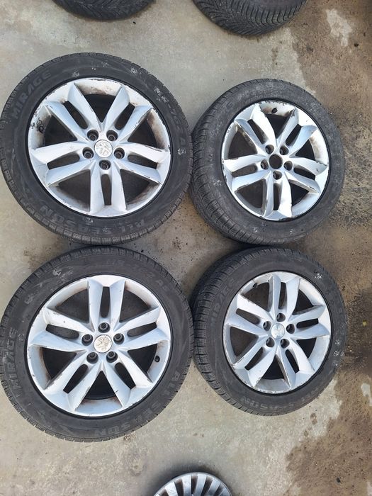 4бр. Джанти с гуми  17 цола 5x108 Peugeot 508 / Пежо 508 2012г.