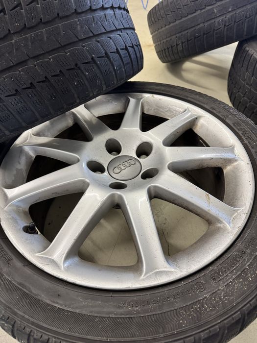 Jante 17” Audi / Grupul Vag 5x112 cu anvelope iarna