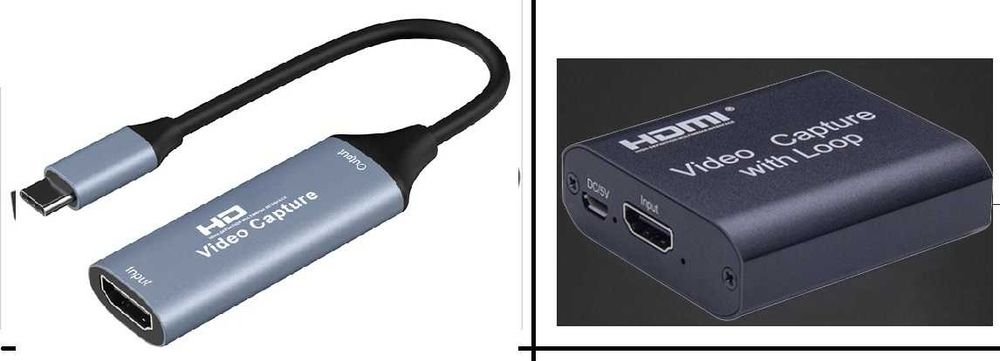 Плата карта видеозахвата type-c - HDMI Адаптер USB EasyCAP USB - HDMI