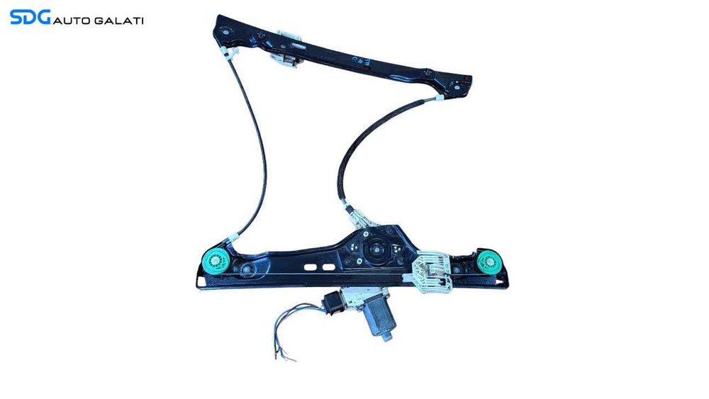Macara Electrica cu Motoras Geam de pe Usa Portiera Stanga Fata BMW X1 E84 2009 - 2015 Cod 6927027 996624-101 [L8262]