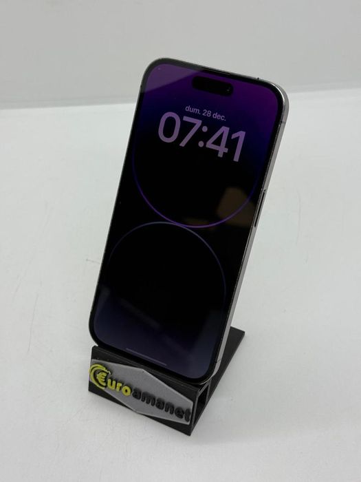 Telefon mobil Apple iPhone 14 Pro, 128GB, 5G, Deep Purple -A-