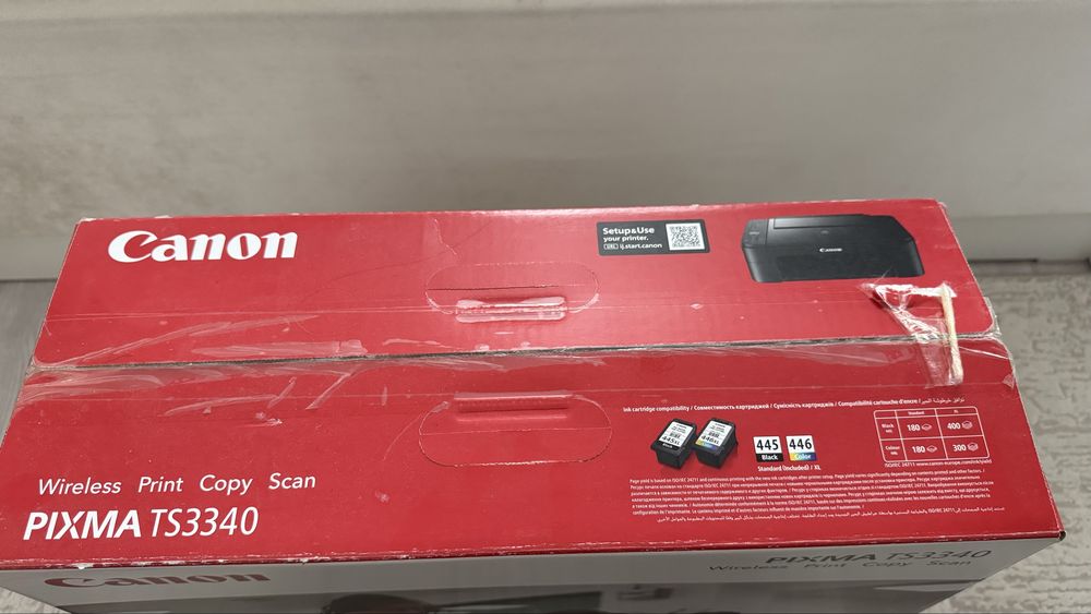 Canon Pixma Ts3340 принтери сатылады, колданылмаган жана принтер