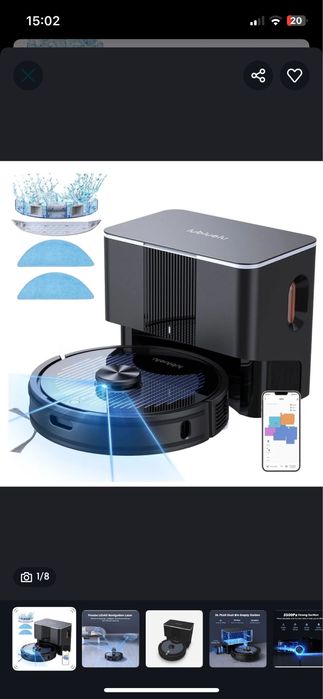Robot aspirator gen roborock lg samsung dyson xiaomi cadou saci lavete