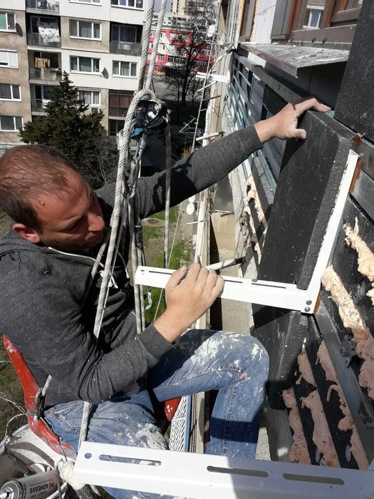 Топлоизолация / Саниране от алпинисти + гаранция и договор