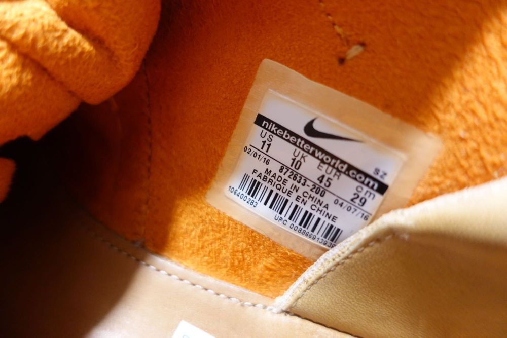 Nike Air кецове Safari Royal Russet, 45 номер. Чисто нови, кожени