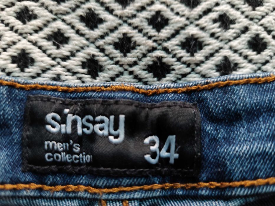 Мъжки дънки - Sinsay - 34 - Деним - Skinny