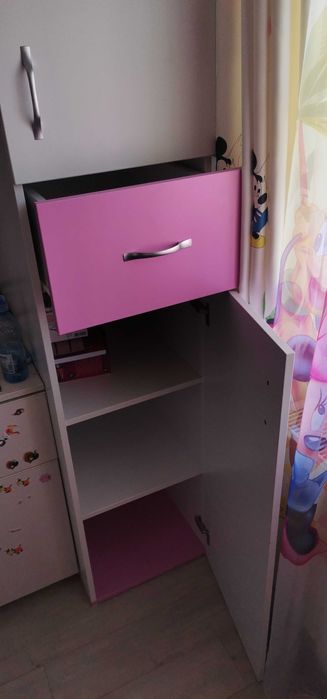 Mobiler dormitor complet cu pat supraetajat