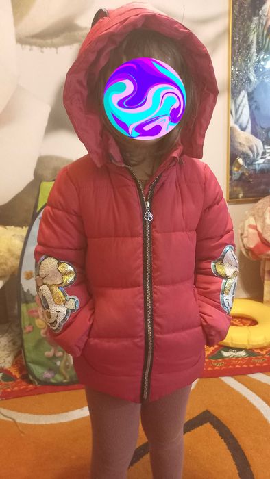 Зимняя куртка на девочку