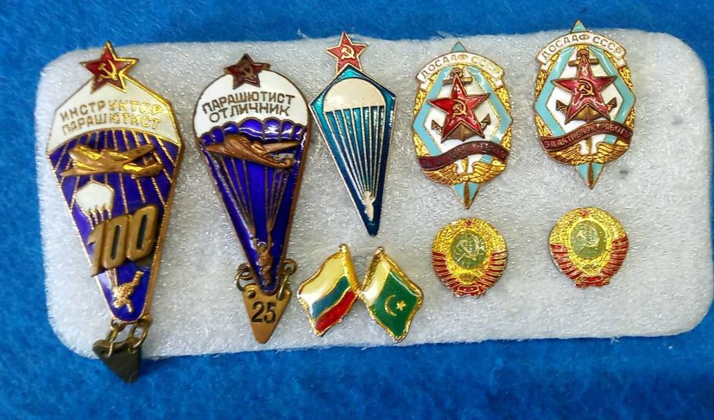 Значки  СССР тяжелые  Космос, ГТО, Авиация, СПОРТ.