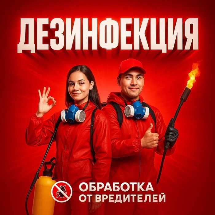 Дезинфекция ‼️ дератизация ‼️ дезинсекция ‼️ обработка уничтожение ‼️