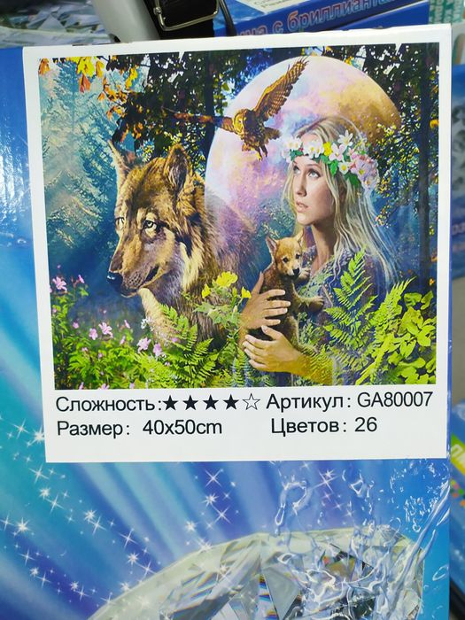 Алмазная мозаика Картина по номерам Алмазная картина