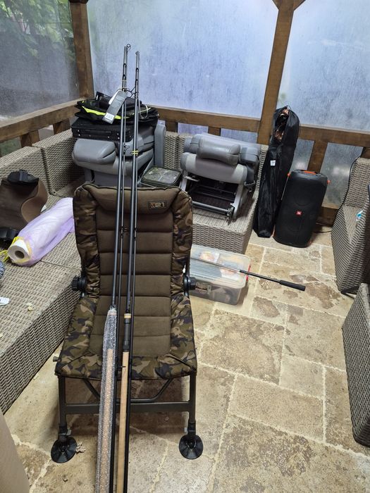 Set pescuit la crap fox, daiwa,