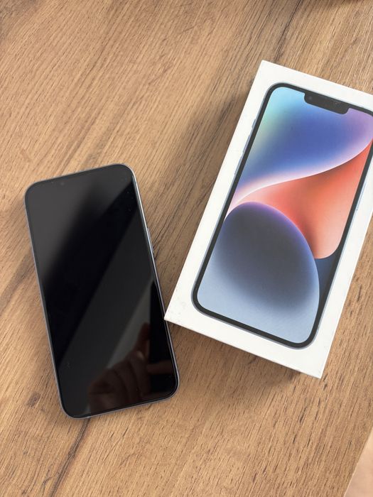 Iphone 14 голубой