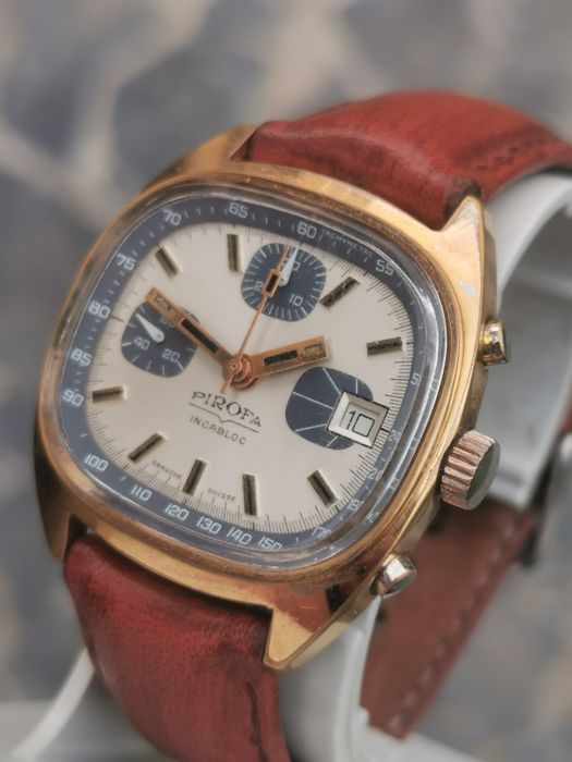 Ceas Pirofa Chronograph - Manual - Valjoux 7765 - 37 mm