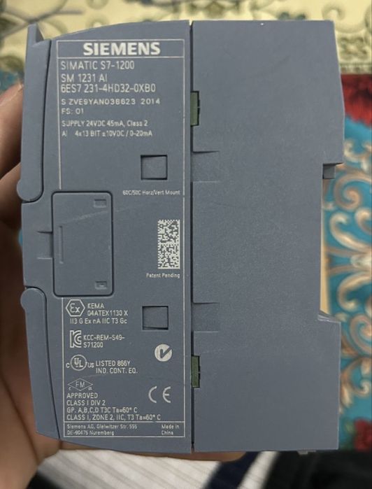 Контроллер Siemens S7-1200