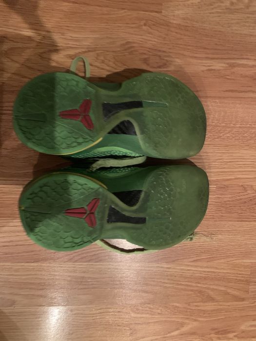 кросовки kobe 6 гринч 38 размер оригинал
