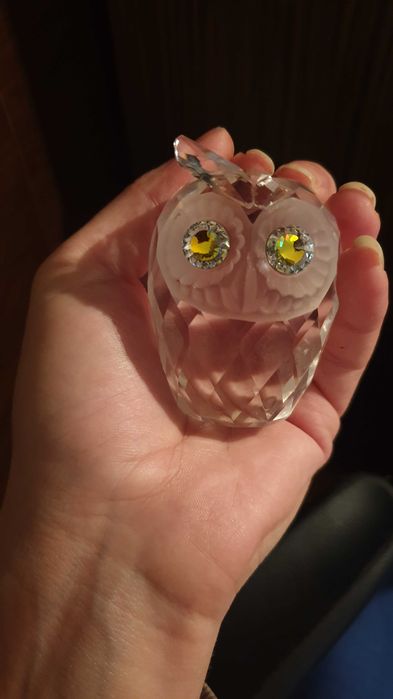 Bufnita din cristal swarowski originala