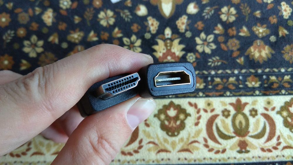 Переходник HDMI на mini HDMI адаптер