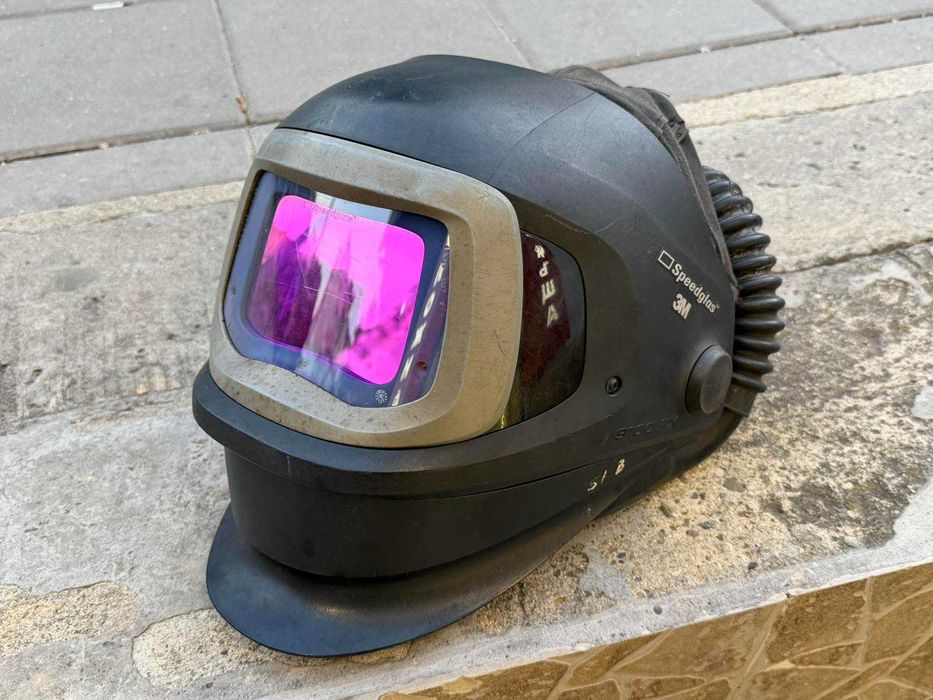 3M Speedglas 9100 FX - Заварачна маска с ADFLO система с батерии и зарядно