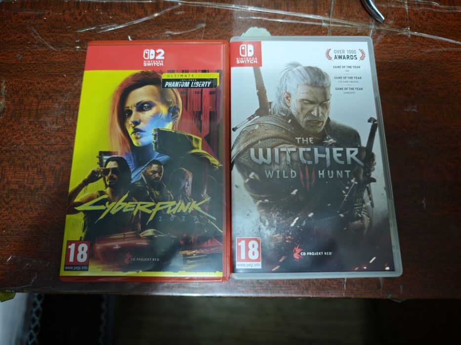 NS/NS 2 игры. Киберпанк, ведьмак, animal crossing