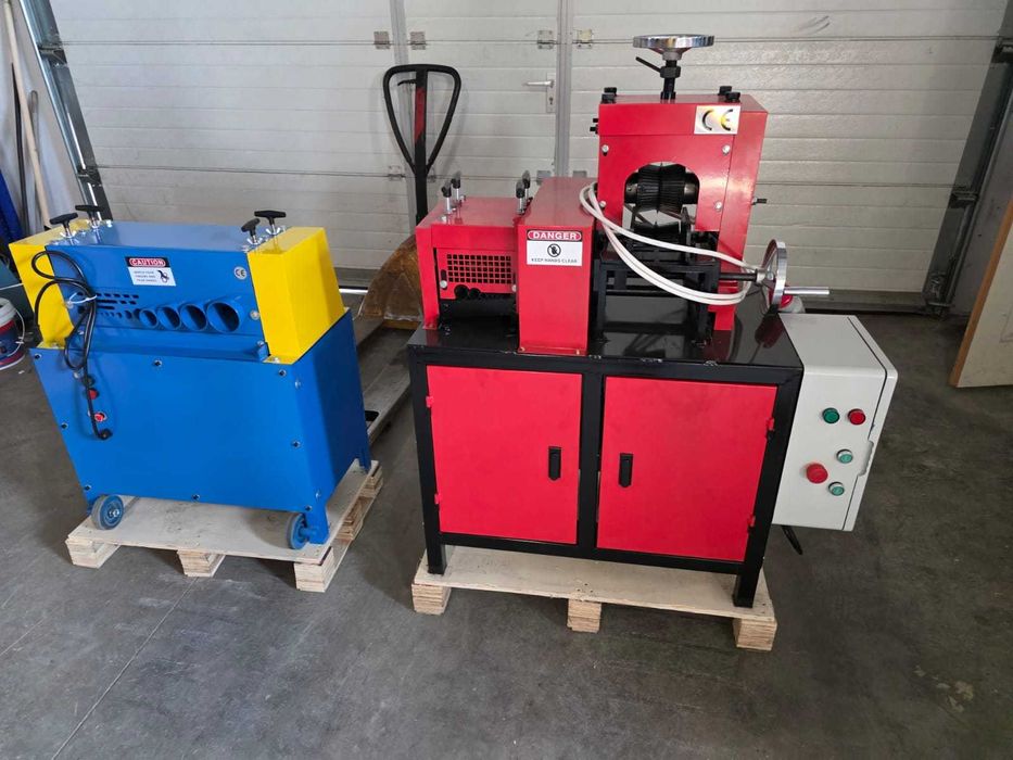 DEBLANCATOR Industrial Cabluri Electrice 220V / 380V | MASINA RECUPERARE CUPRU 1-120mm