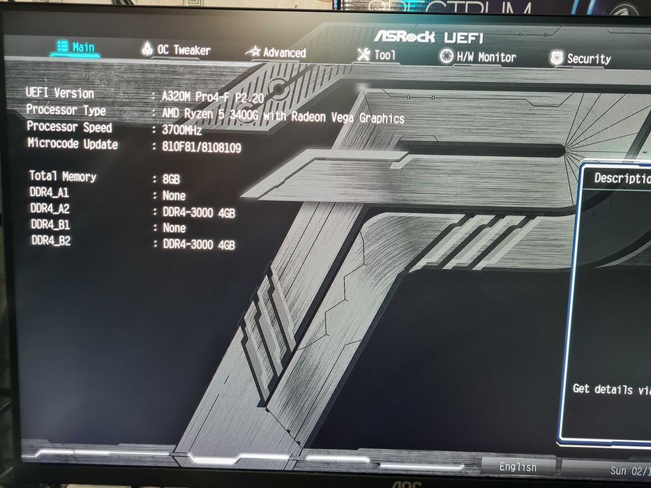 Геймърски компютър AMD Ryzen 5 3400G, RAM 8GB и Nvme 512GB+1000 HDD