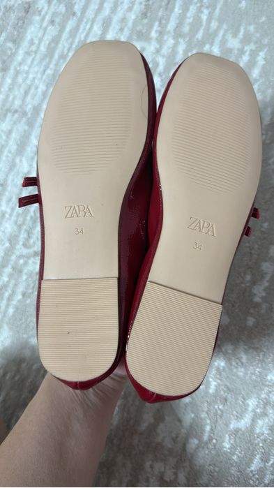 Детские лакированные балетки ZARA
