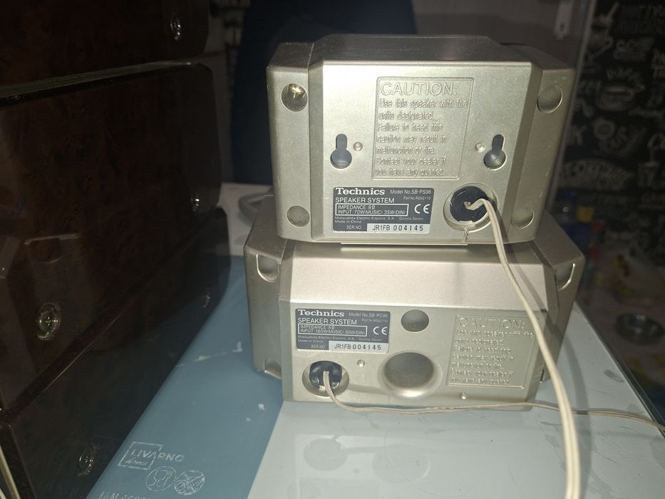 Hi-Fi Audio Technics,  sistem audio cu telecomandă + boxe, Japonia