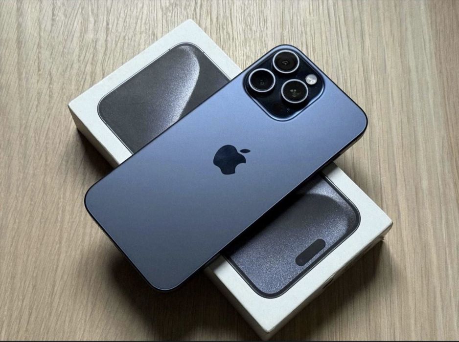 Iphone 15 Pro Max; Blue; 256 GB