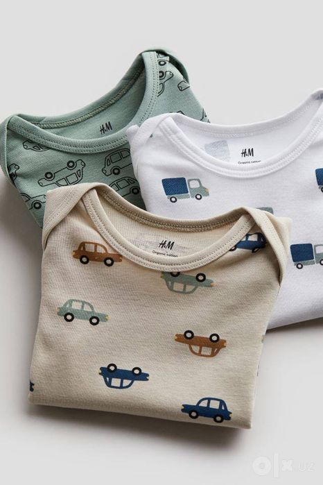 НОВЫЙ комплект из 3х боди H&M