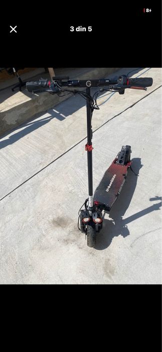 Vand trotineta electrica urban glide e cross pro bosst cu 2 motoare