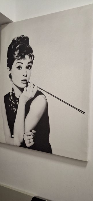 Tablou canvas alb negru