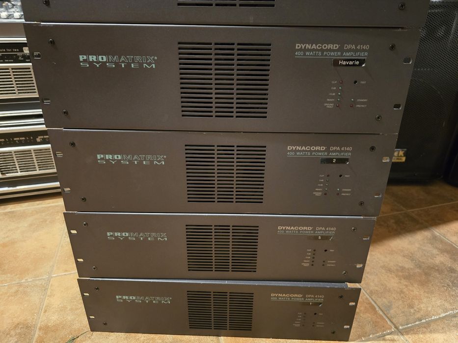 Amp Electrovoice P3000RL/Dynacord Dpa4140/EV NetMax N8000