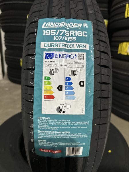 Нови летни бусови гуми LANDSPIDER 195/75R16C 107/105S 1957516C