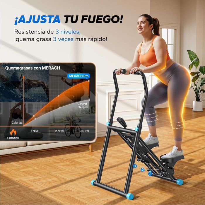 Stepper MERACH 2026 Stair Stepper Pro – aparat de tip Stairmaster pentru acasă