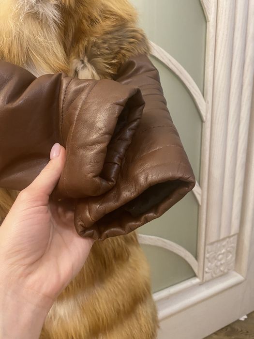 Продам детскую шубу лису