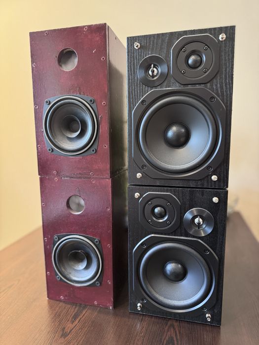 Hi-Fi тонколони Panasonic Hi-Res + Висококачествени тонколони Visaton
