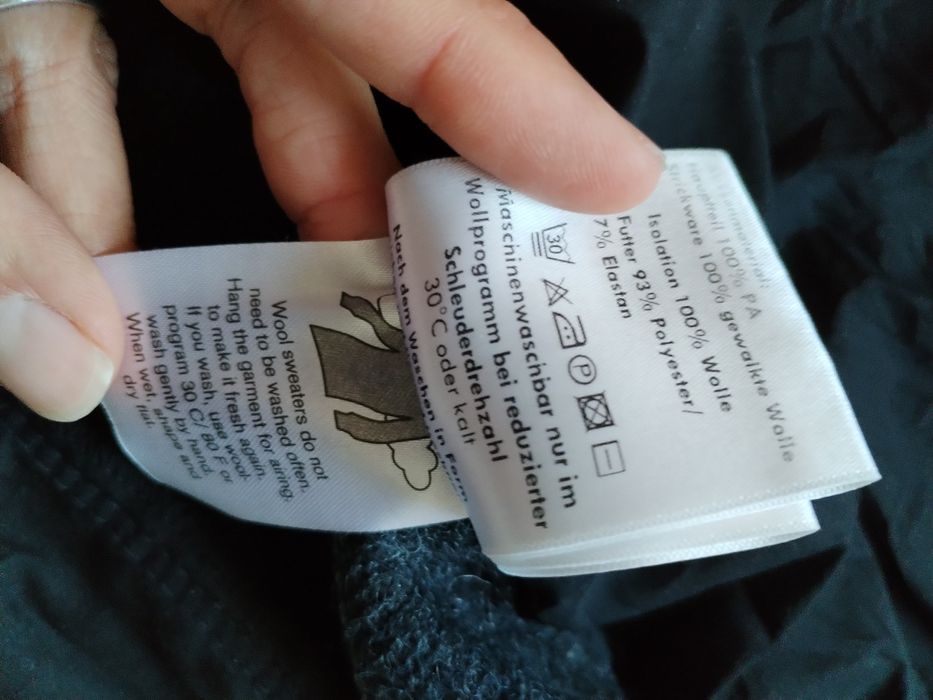 Ivanhoe of Sweden - мъжко вълнено яке ХЛ 100% оригинал 100% Boiled woo