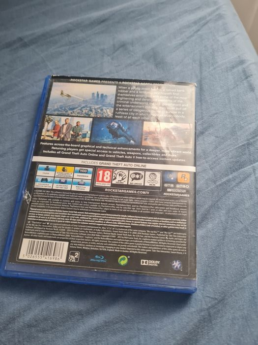 Vând sidiu GTA 5 pentru playStation 4