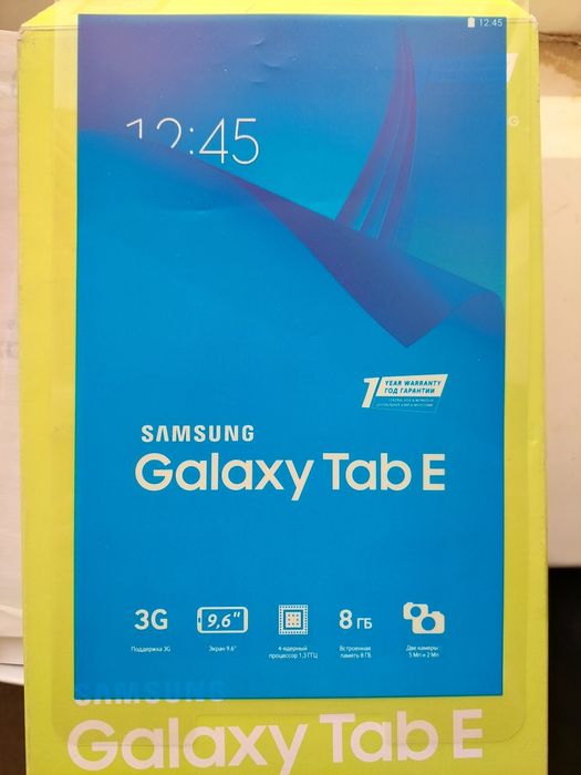 Galaxy Tab E planshet