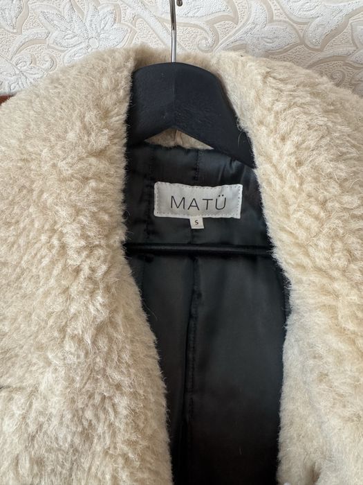 Шуба из овечьей шерсти