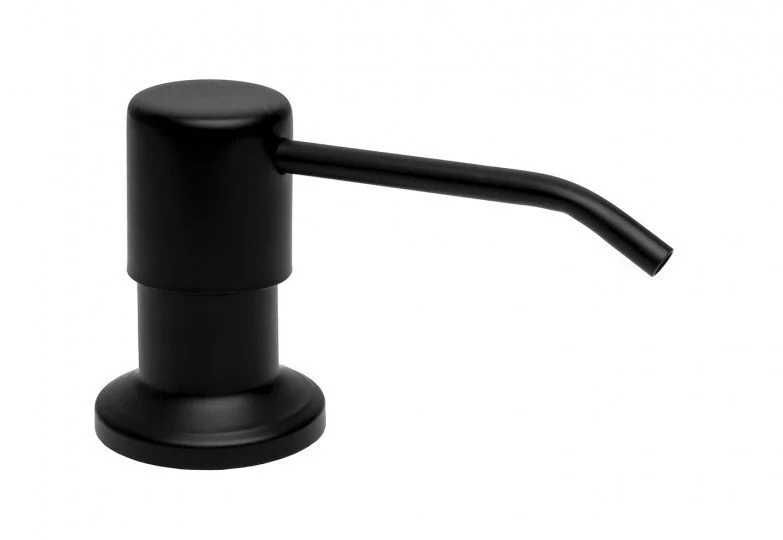 Черна гранитна мивка за вграждане под плот Лондон 60 XXL 560 x 470 мм