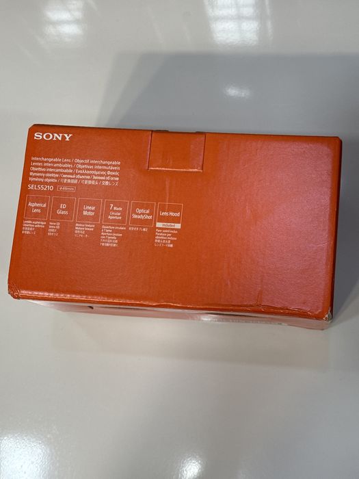 Obiectiv foto Dslr • Sony SEL55210 • E 55-210 mm • f4.5-6.3 • NOU •