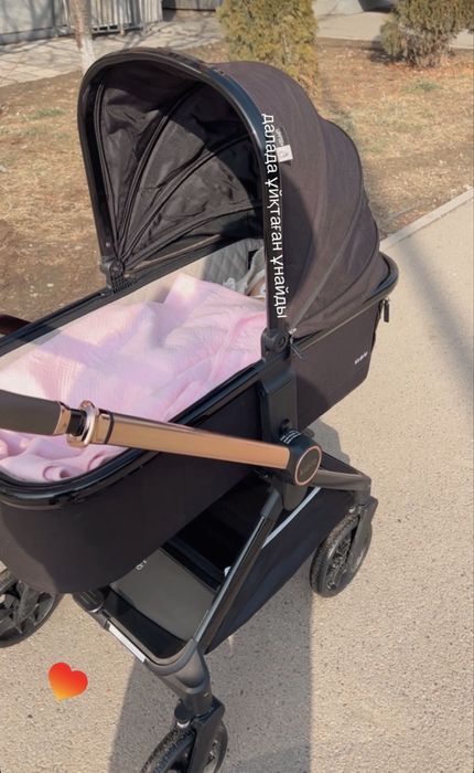 Коляска универсальная 2 в 1 Kidilo D900, черный