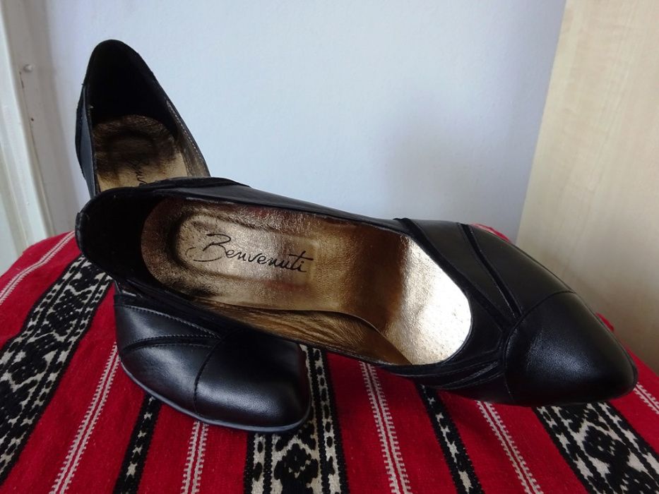 Pantofi Benvenuti piele naturală 37 + transport gratuit