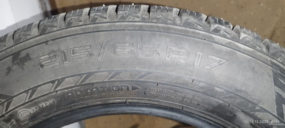 Зимние шины шипованные